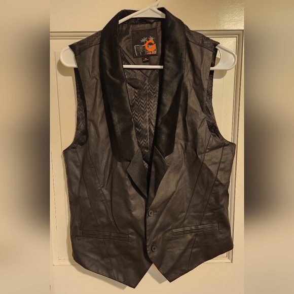G by Guess Black Vest , Size M - Picture 1 of 4